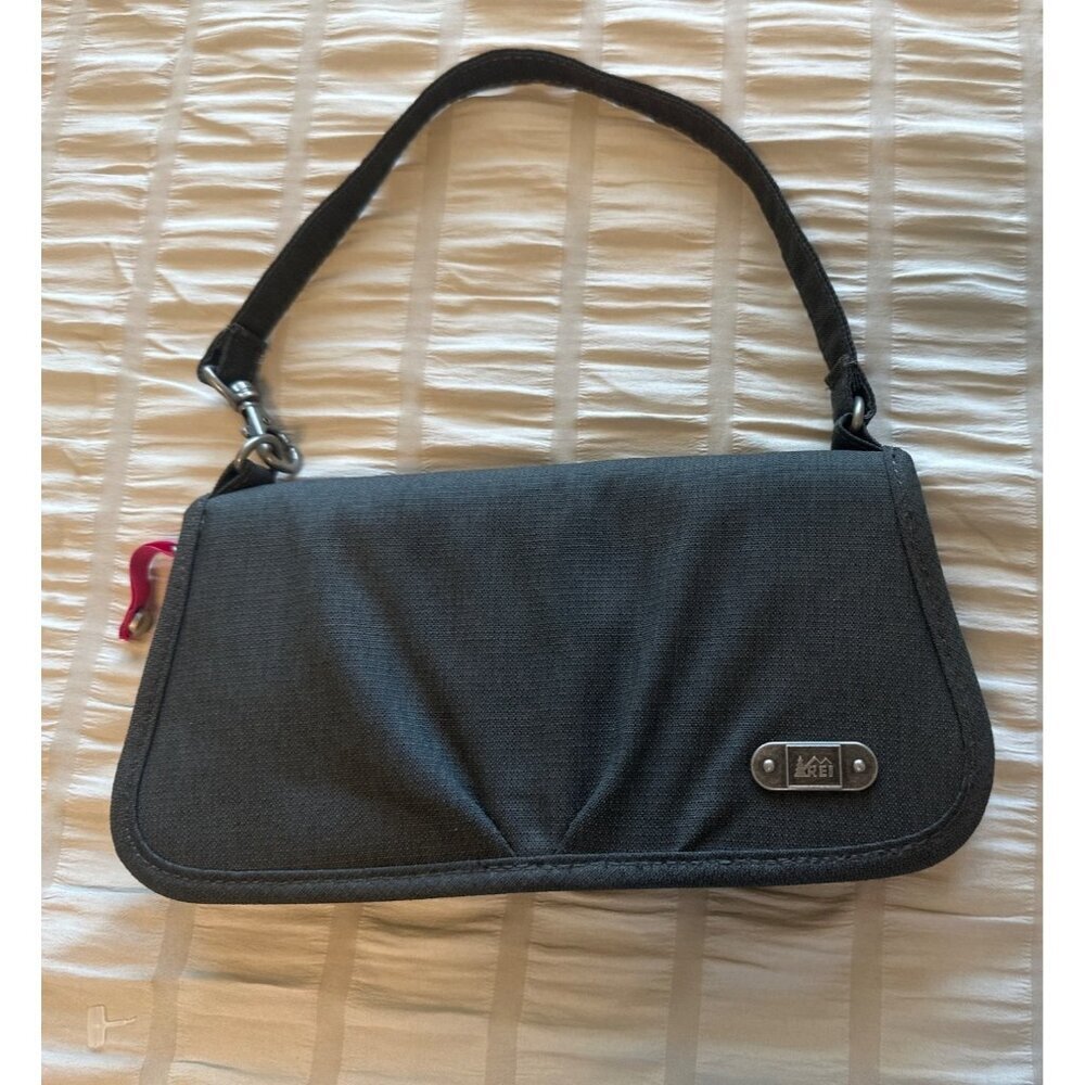 REI Black Wristlet Clutch
